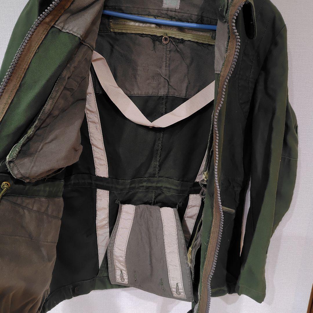 スウェーデン軍　タンカージャケット ミリタリーマルジェラ1969