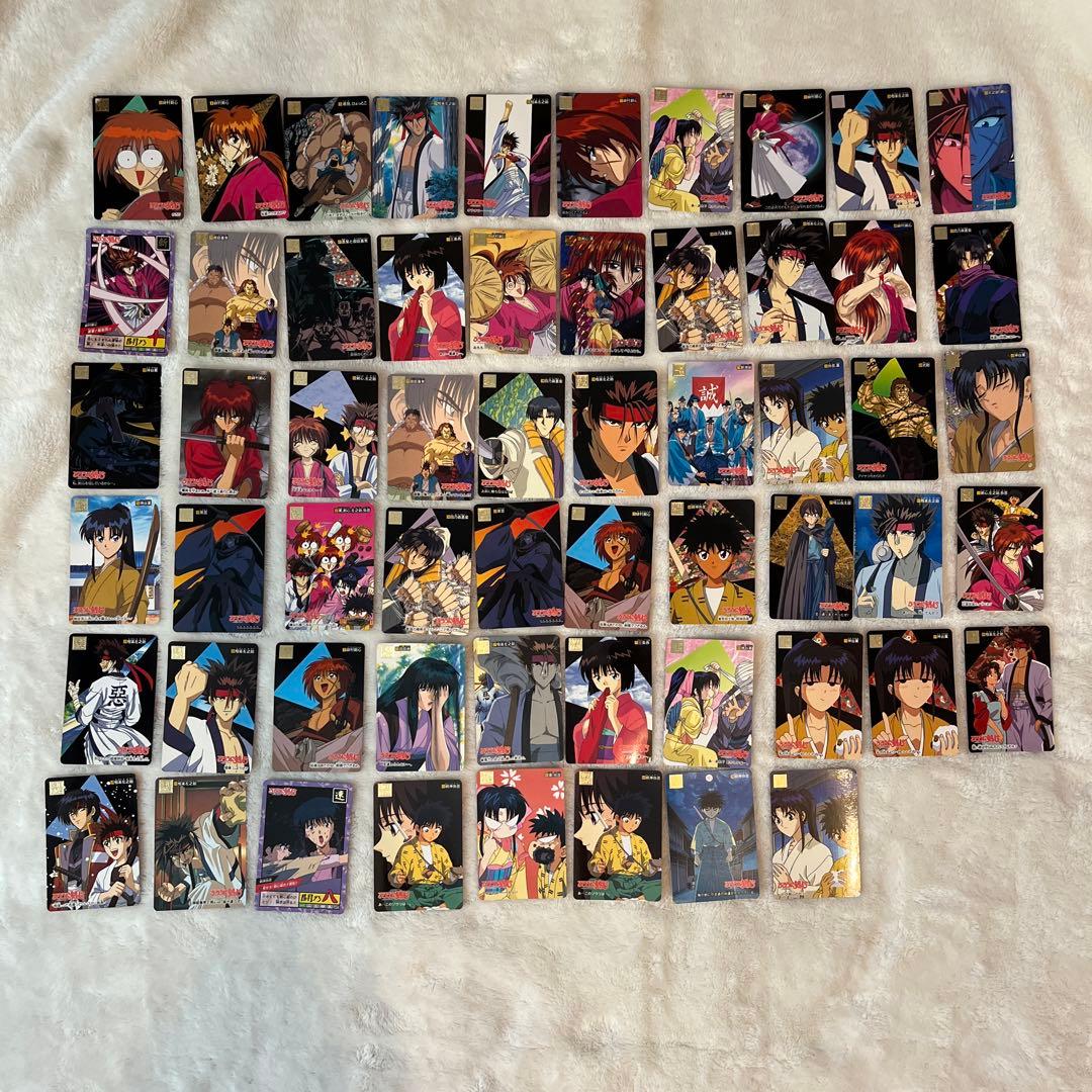 るろうに剣心　カード　レア　入手困難　58枚セット