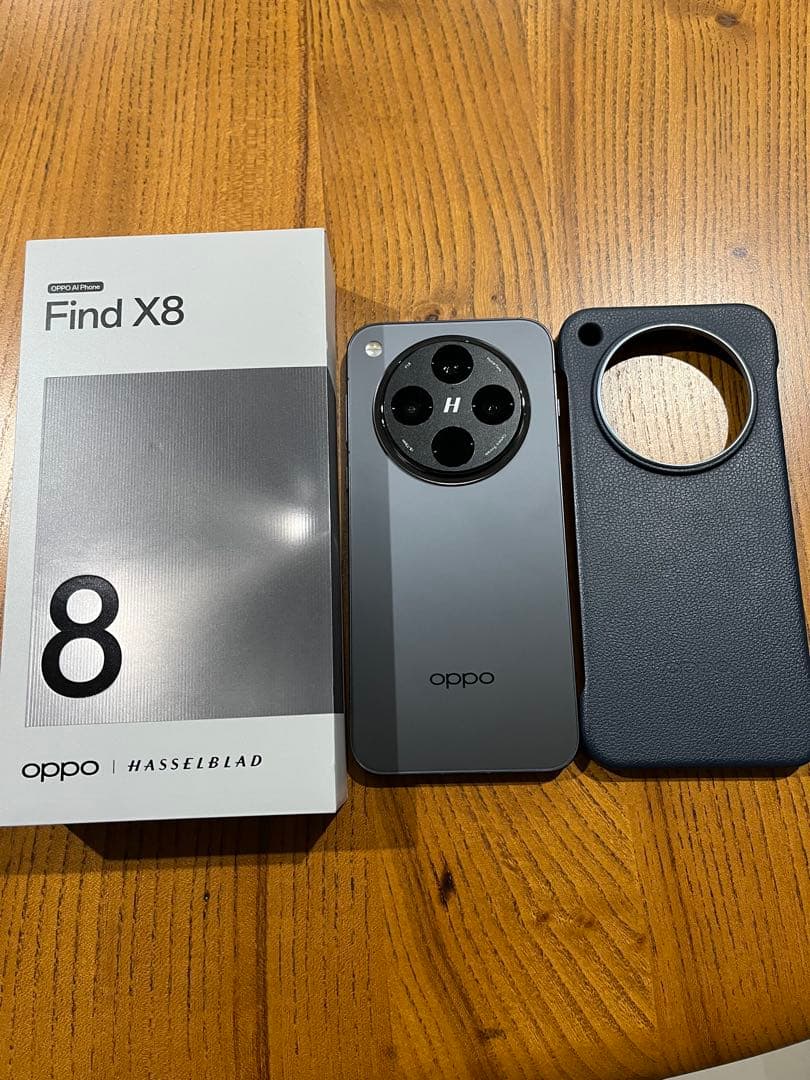 【フルセット】OPPO FIND X8 国内版 純正ケース 純正充電器付き