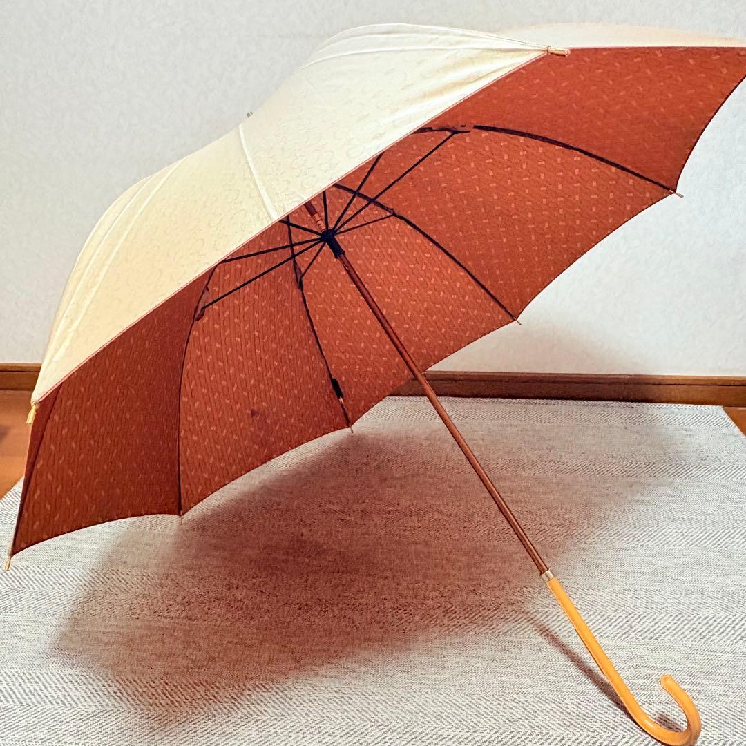 CELINE セリーヌ　Cマカダム　軽量カーボン晴雨兼用長傘