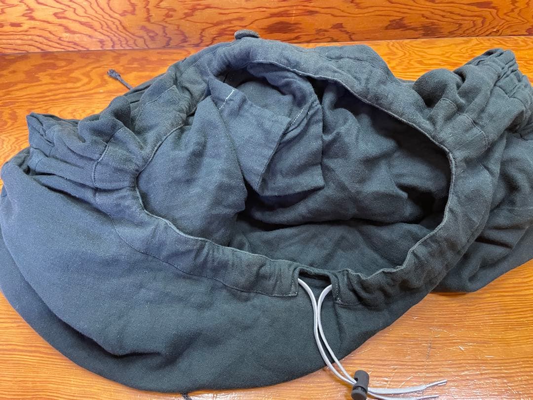 Leh レー 792 KESA BAG 袈裟バッグ ブラック コットン 日本製