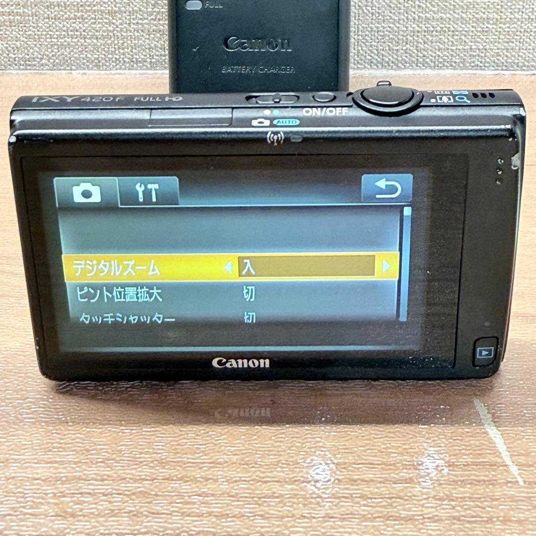 Canon IXY 420F ブラック 動作確認済み オールドコンデジ