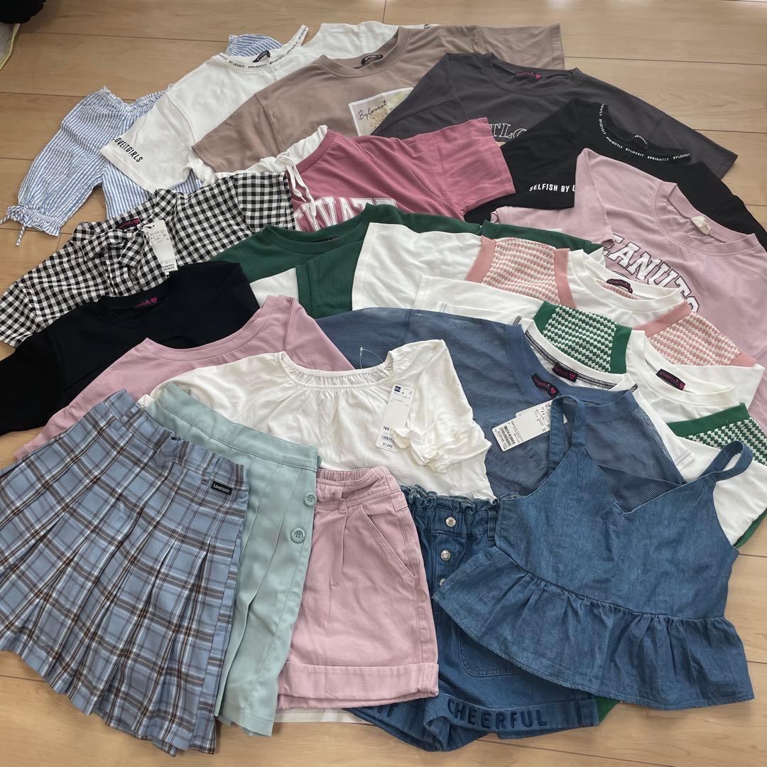 女の子衣類　まとめ売り　サイズ160 ラブトキなど
