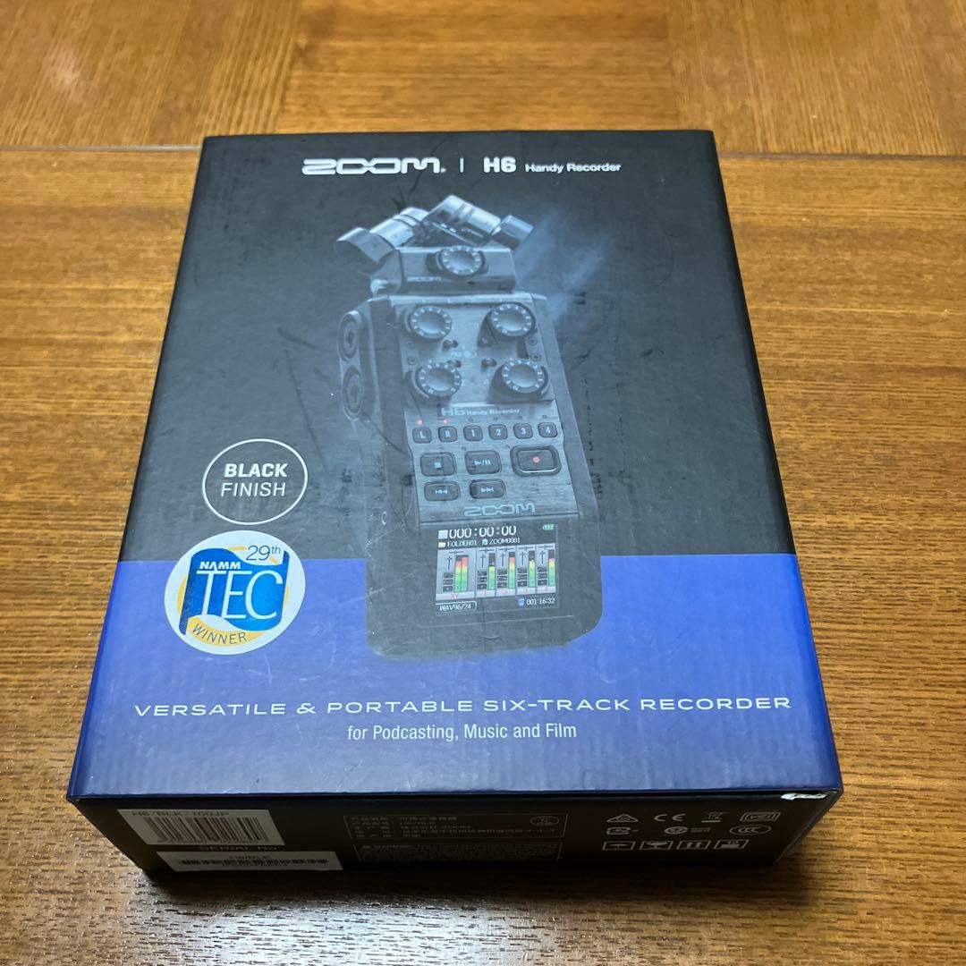 ZOOM H6/(Handy Recorder) レコーダー SD・付属品付