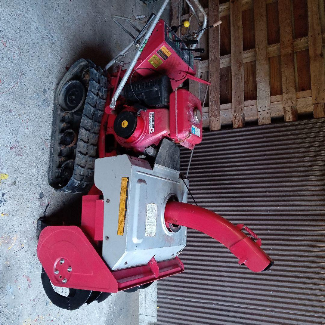 ISEKI 除雪機 キャタピラ式 赤