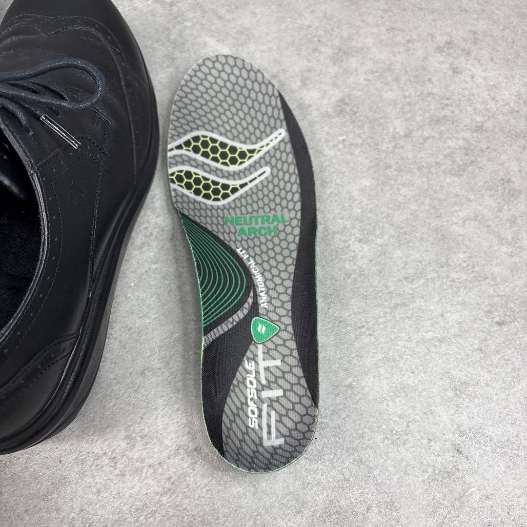 未使用級！Joya ジョーヤ　ウィングチップ コンフォート　厚底レザーシューズ