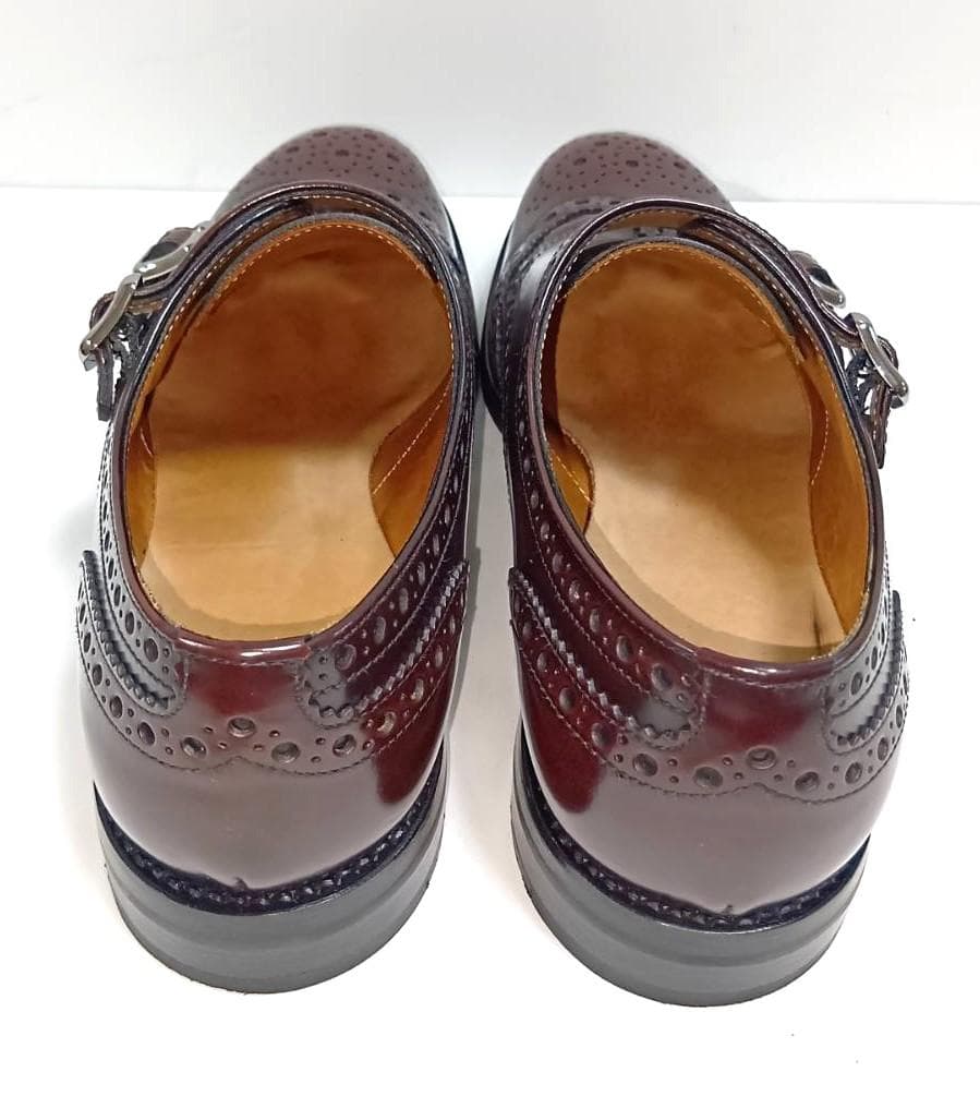 【希少色】Church's LANA R ダブルモンク 23cm バーガンディ