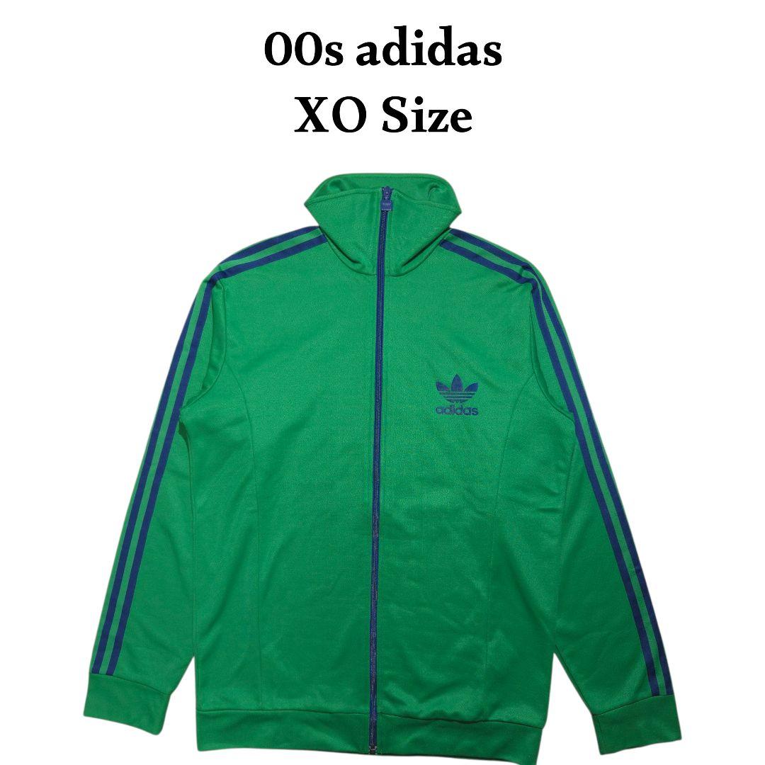00s adidas トレフォイルロゴ トラックジャケット 古着 アディダス