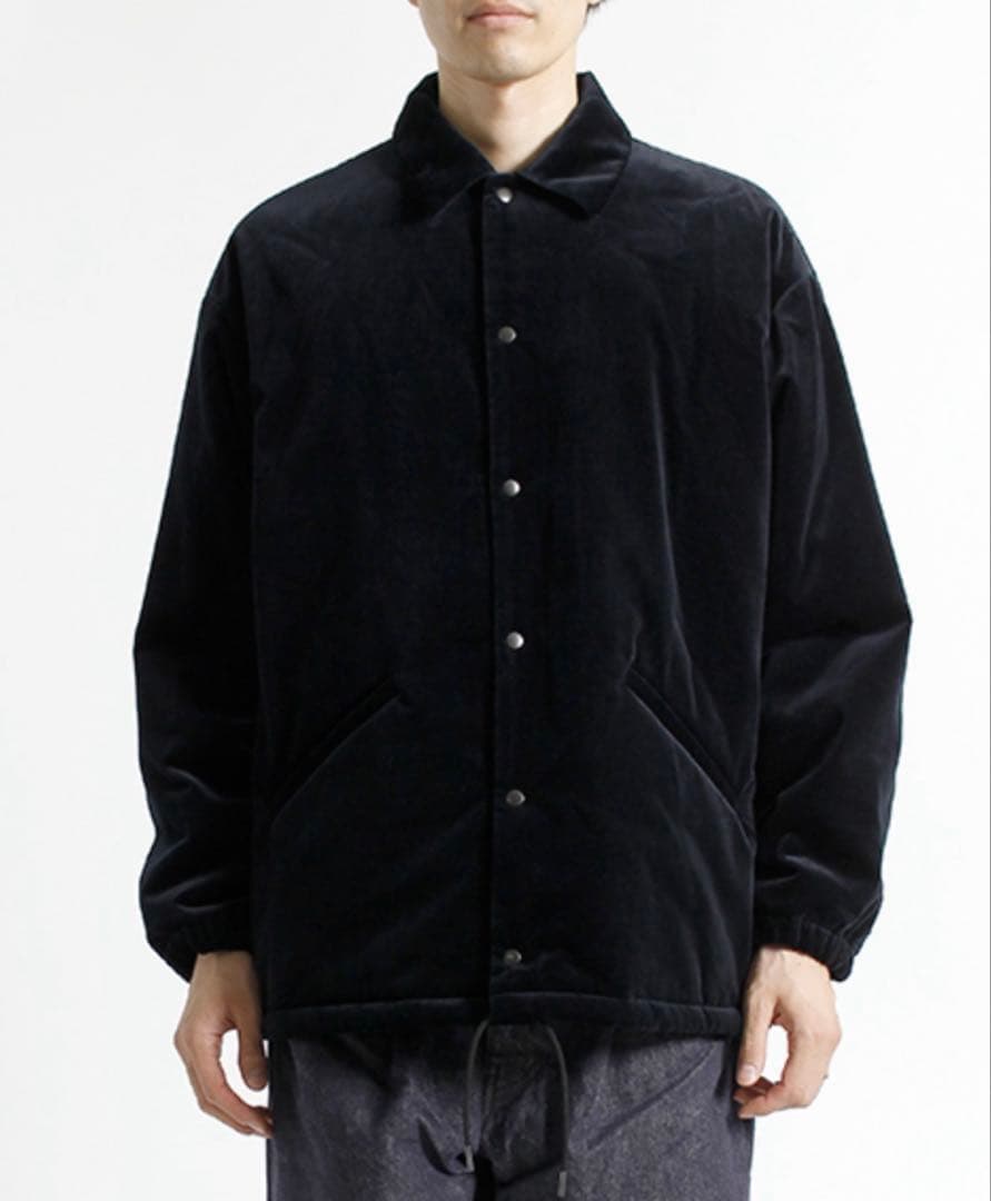 Graphpaper　グラフペーパー　ベロア　コーチジャケット　中綿入り