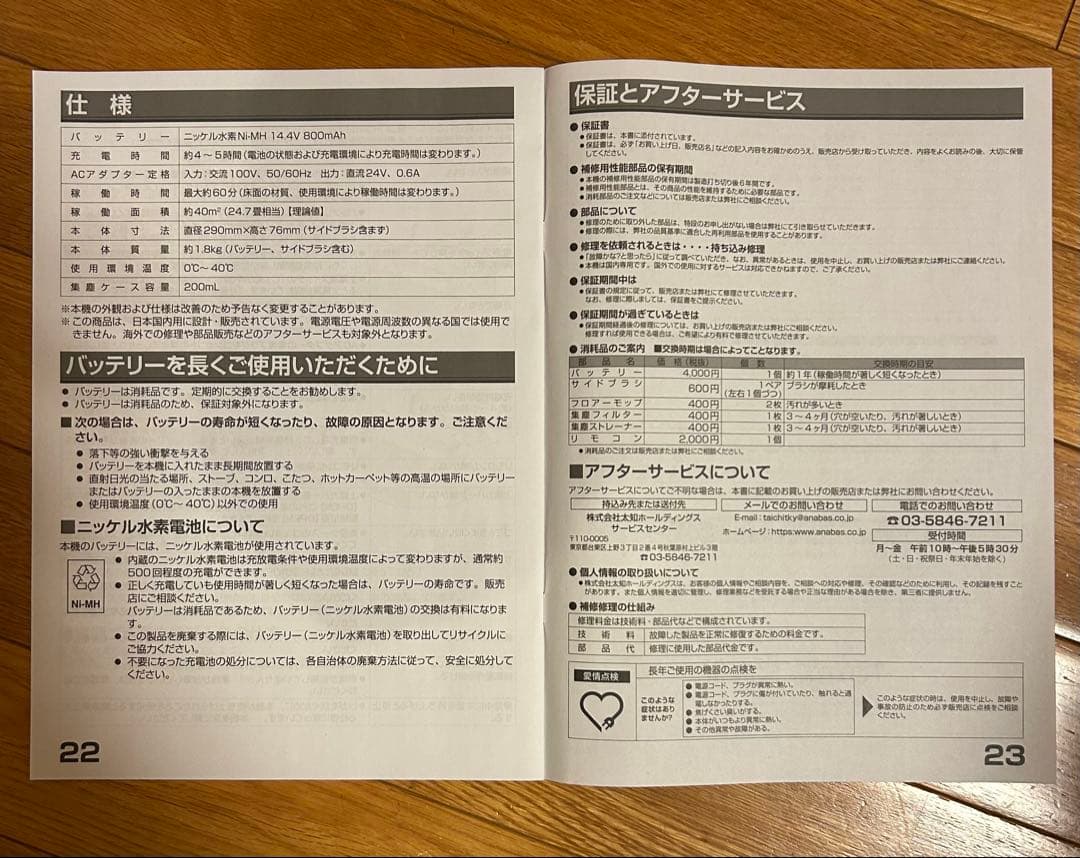 ANABAS ロボットクリーナmini