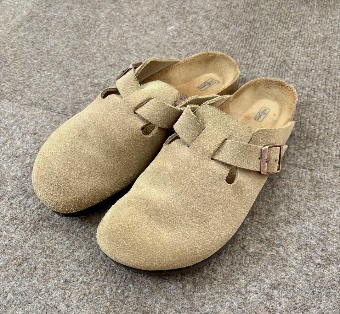 ビルケンシュトック ボストン スエード 39 25.0cm