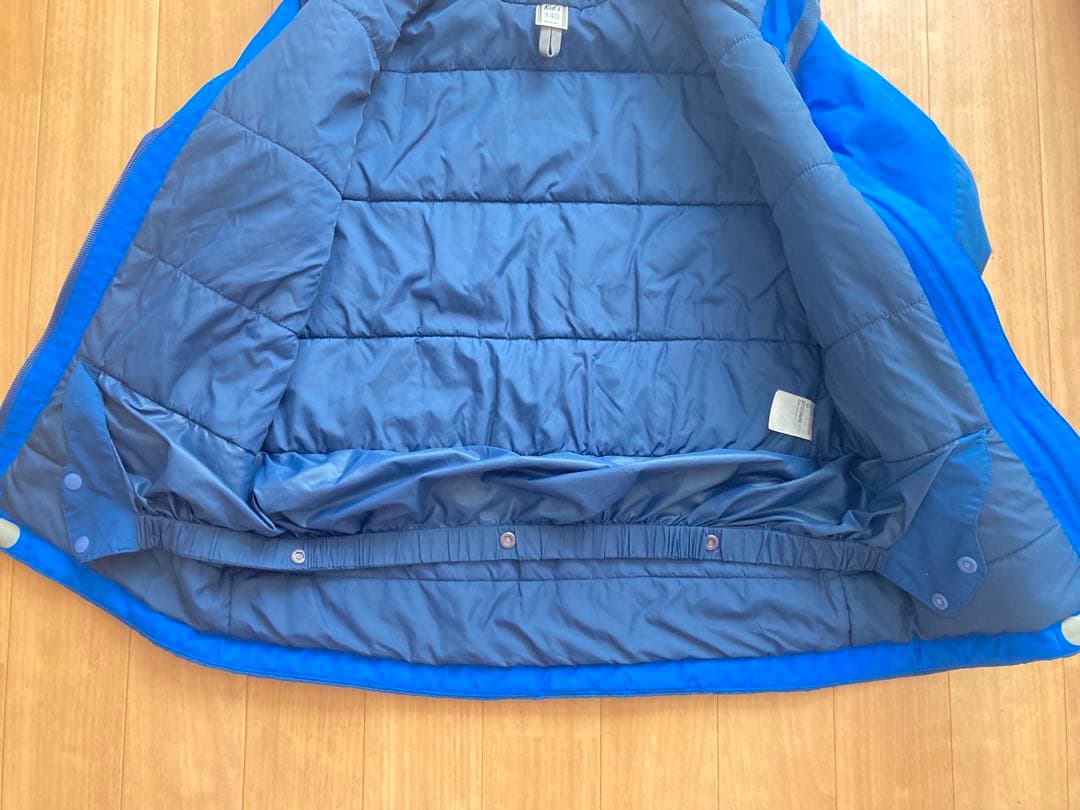 mont-bell スキーウェア 140 上下セット　パウダーステップパーカー