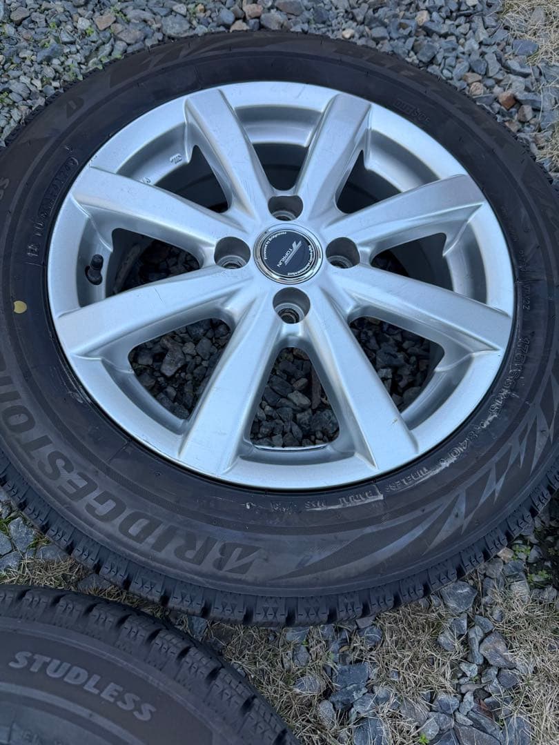 175/65R15 24年製あり　スタッドレスホイールセット　アクア等
