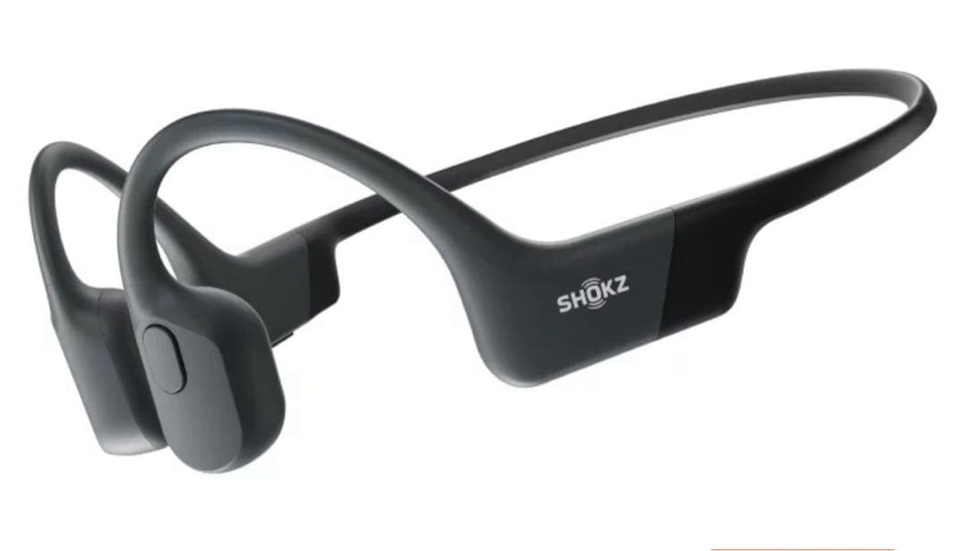 SHOKZ OPENRUN 骨伝導イヤホン ブラック　美品