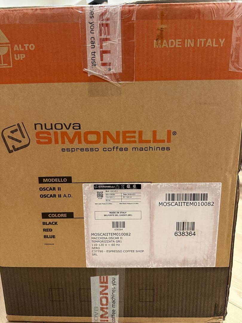 シモネリオスカー2 SIMONELLI OSCAR2