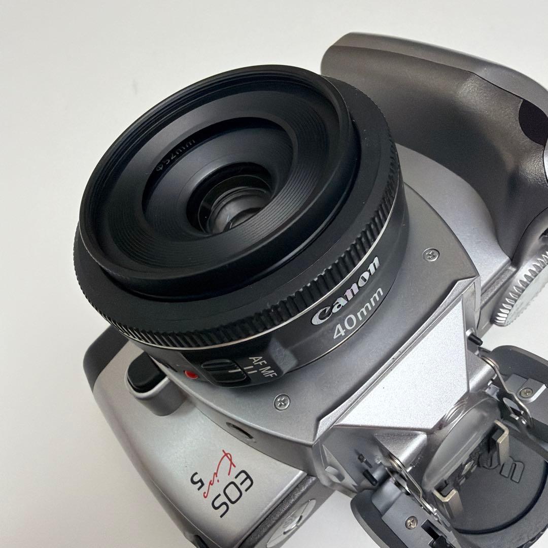 ★美品★ EOS kiss5 EF40mmF2.8 フィルムカメラセット