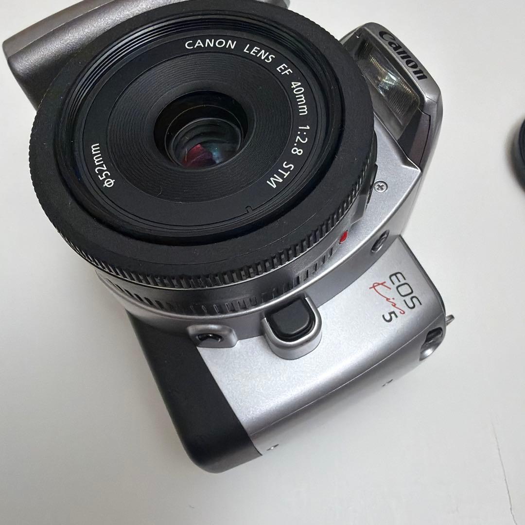 ★美品★ EOS kiss5 EF40mmF2.8 フィルムカメラセット