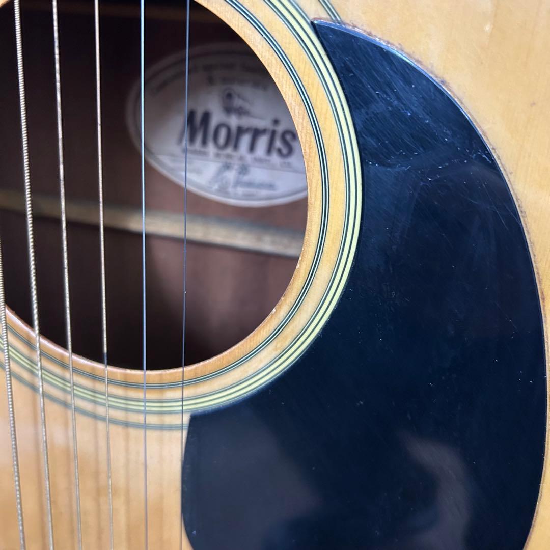 MORRIS アコースティックギター W-20 ハードケース付き