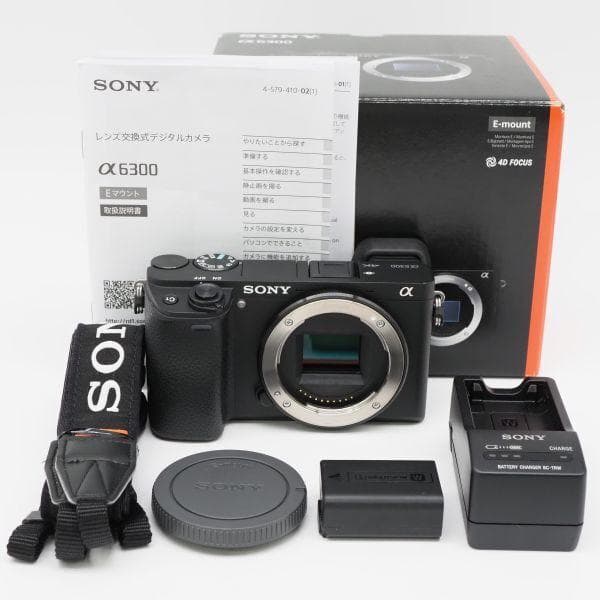 ショット数1,471！元箱付き！■ほぼ新品■ SONYα6300