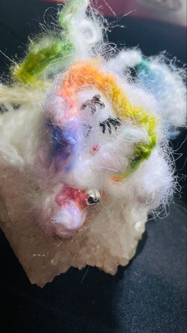 紫*音様 癒しの神様祝福❣️可愛いbabyの祈り✨オリジナル編みぐるみ