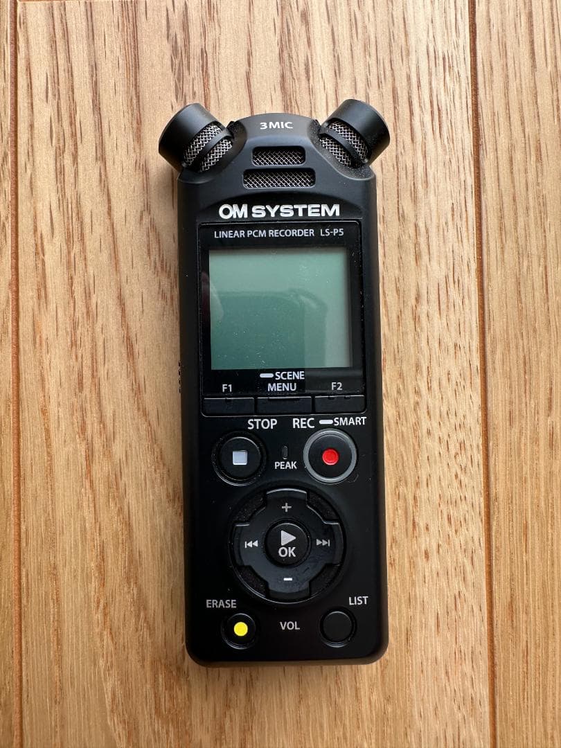 OM SYSTEM★LS-P5★リニアPCMレコーダーハイレゾPCM録音16GB