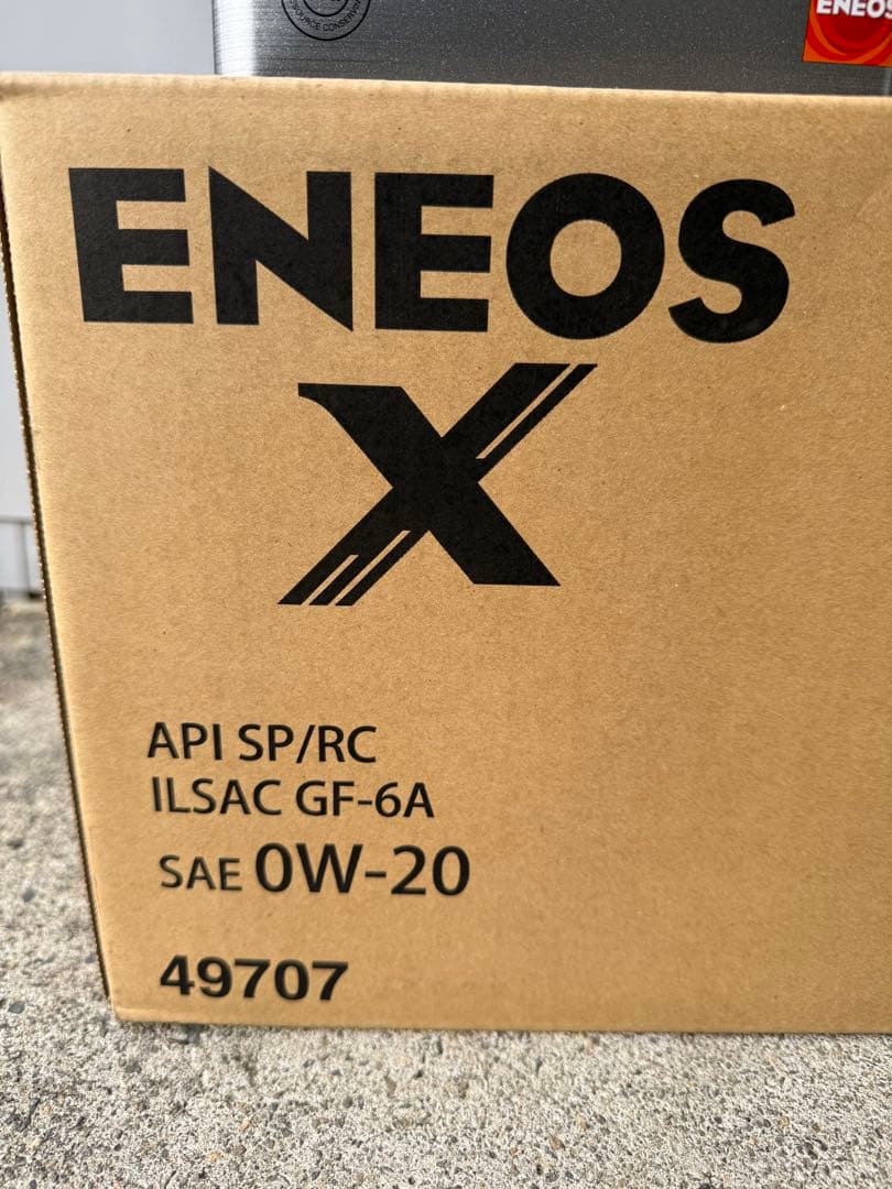 エネオス ENEOS X 0W-20 エンジンオイル 4L×6缶セット