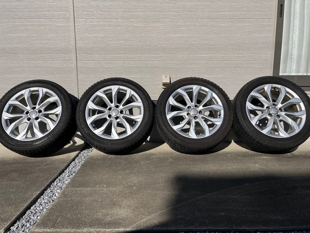 Audi A6純正ミシュランスタッドレス245/45R18【引取限定】