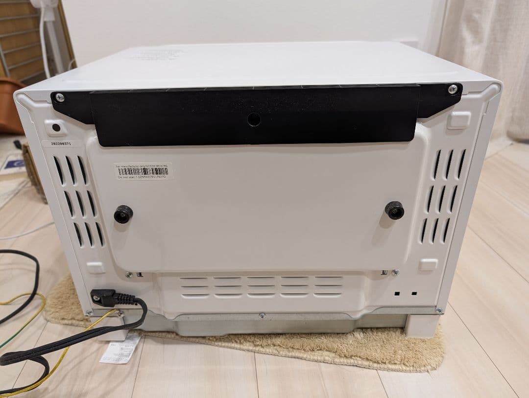 ツインバード スチームオーブンレンジ 23L 加熱水蒸気 DR-F871W