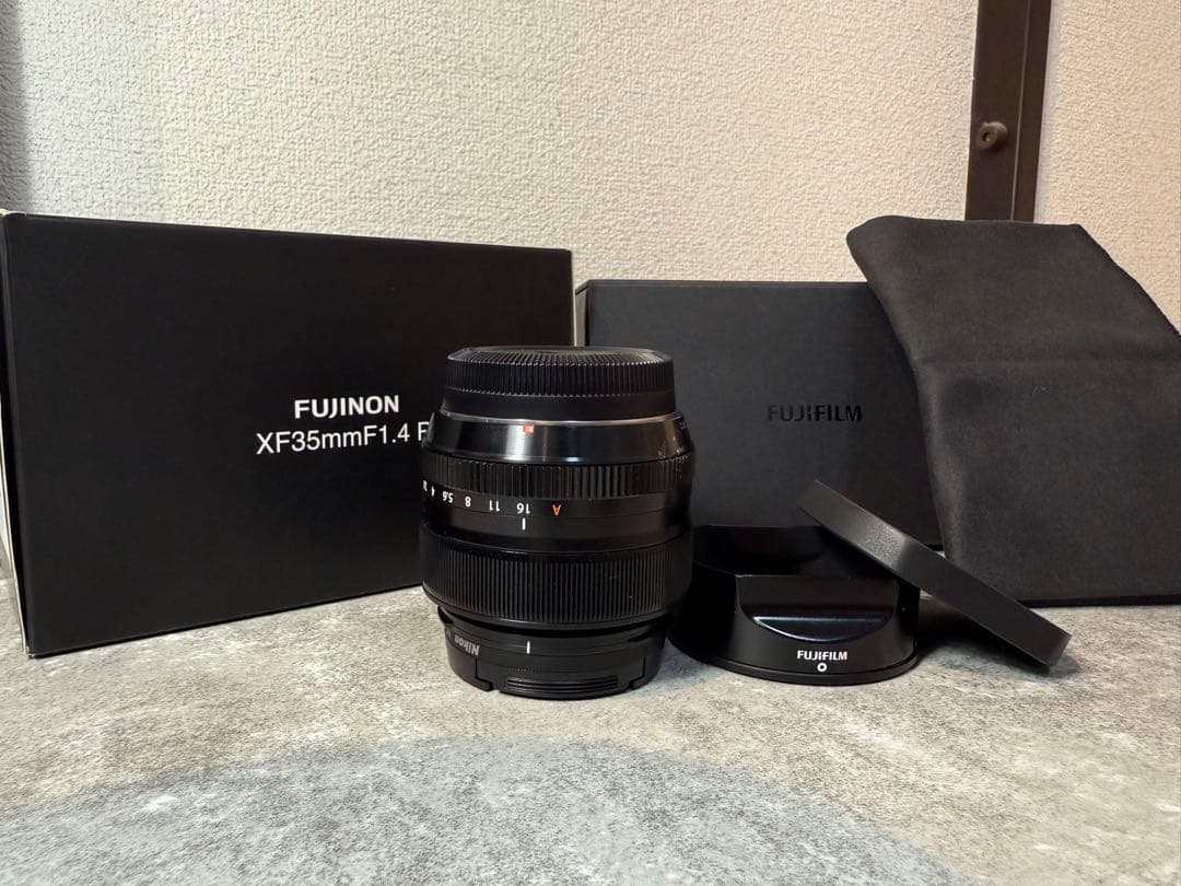 【極美品】富士フィルムFujinon XF35mmF1.4 R レンズ
