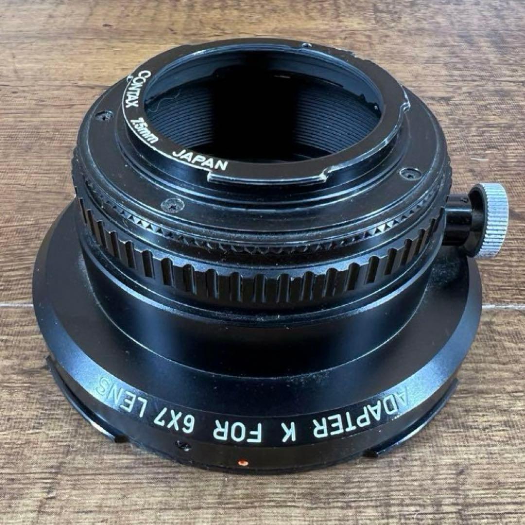 PENTAX ペンタックス　ADAPTER K  CONTAX 7.5mm 付