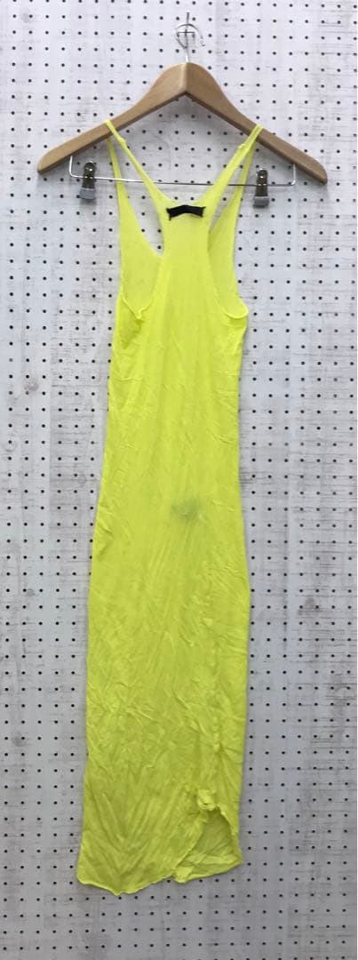 平成　グランジ古着 L.G.B MANIAC CORP シアーロングタンクワンピ