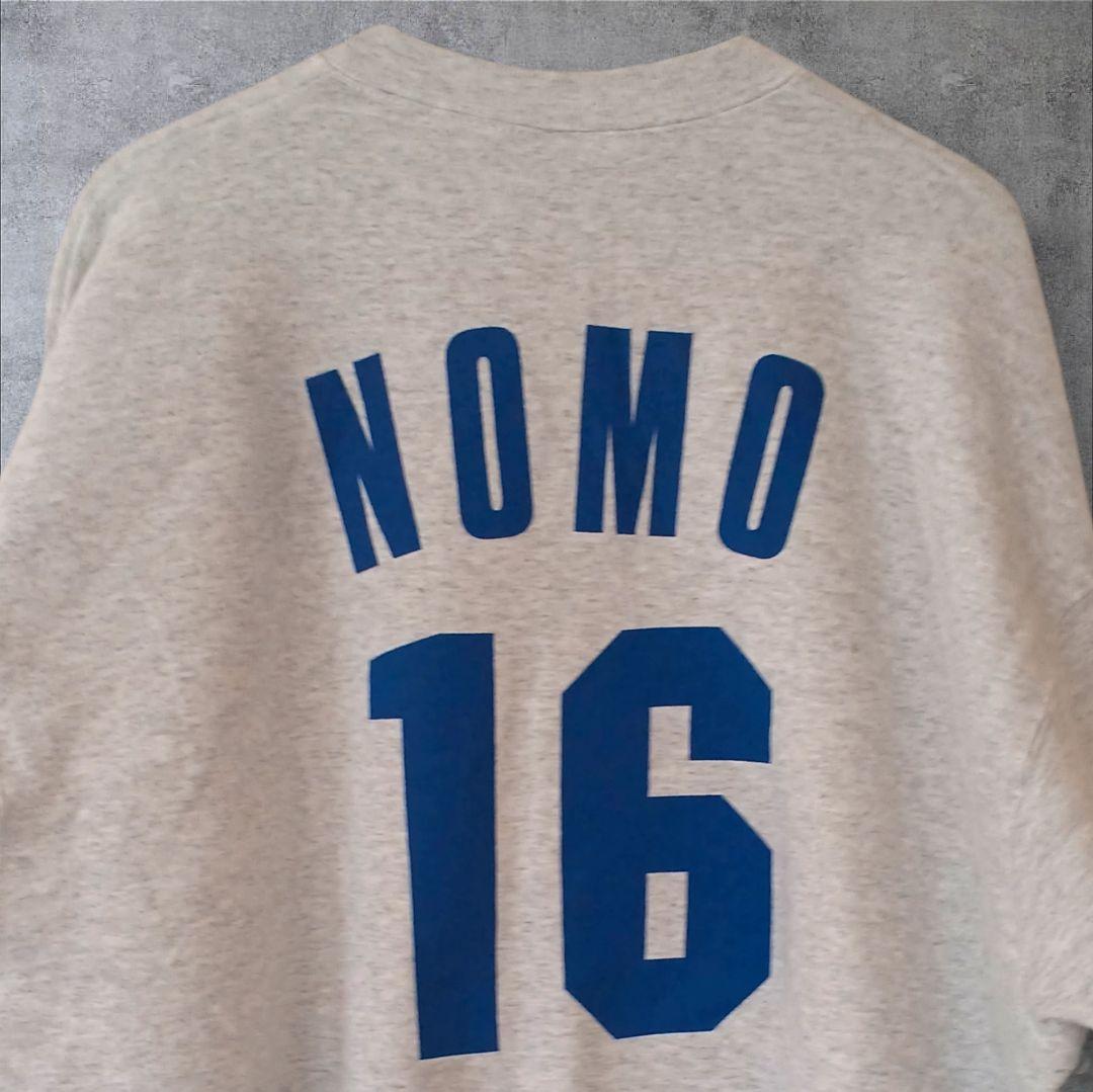 90s MLB LAドジャース スウェット NOMO 野茂 ビッグサイズ