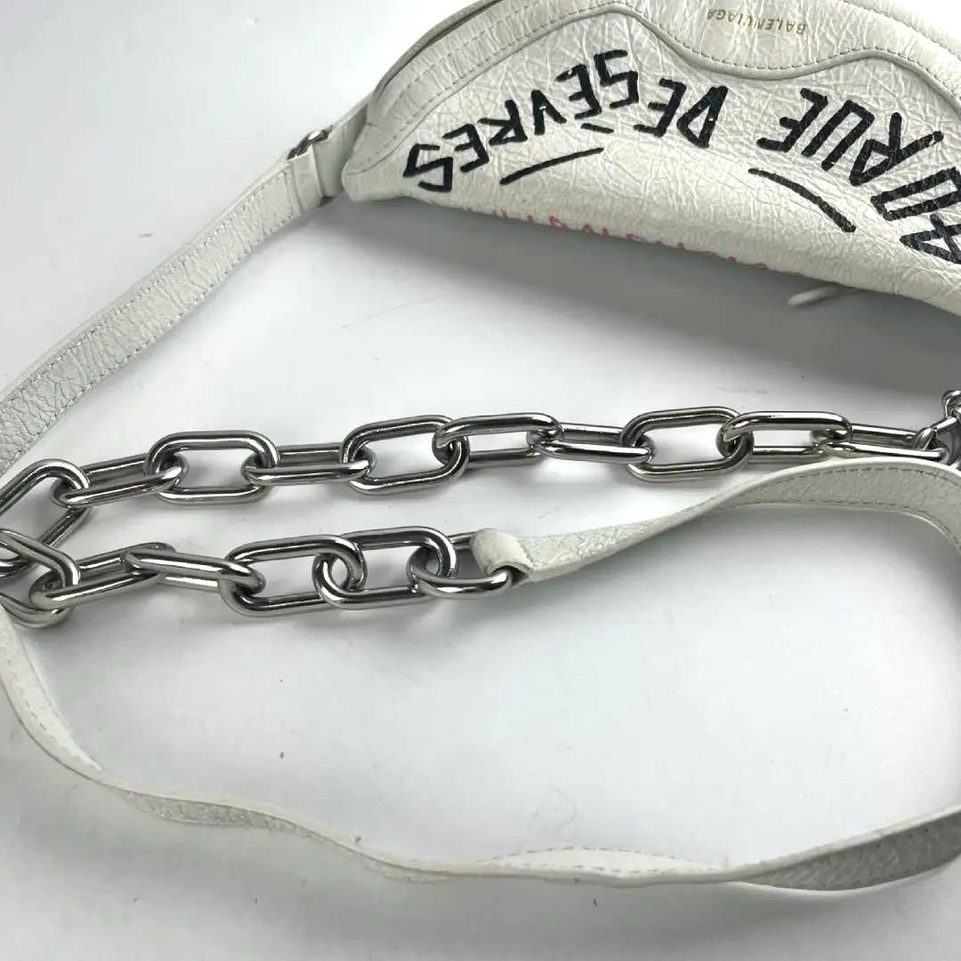 BALENCIAGA バレンシアガ ボディバッグ ウエストポーチ チェーン