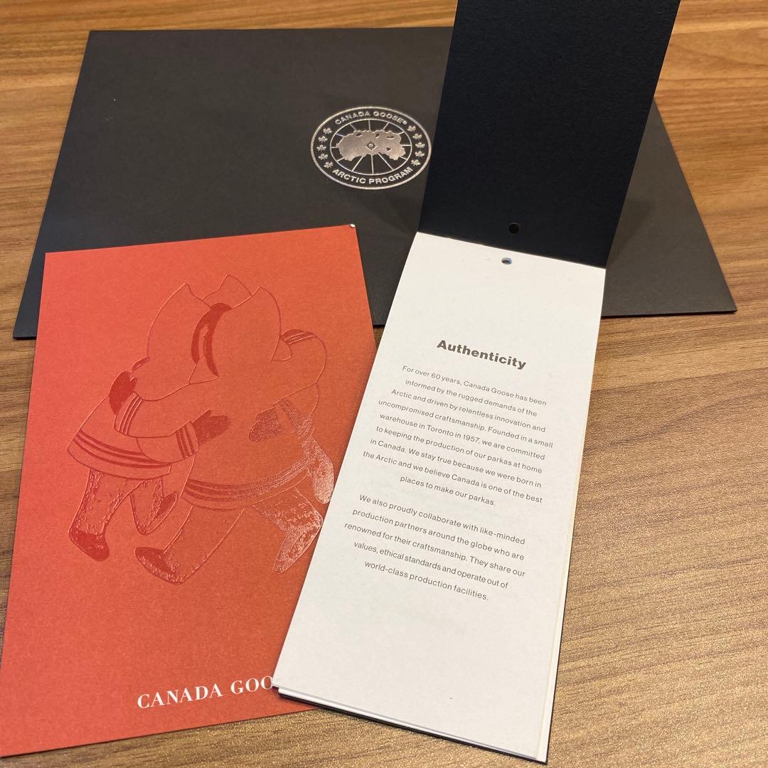 【美品】カナダグース　マクミランパーカー　ブラックレーベル　ネイビー　M