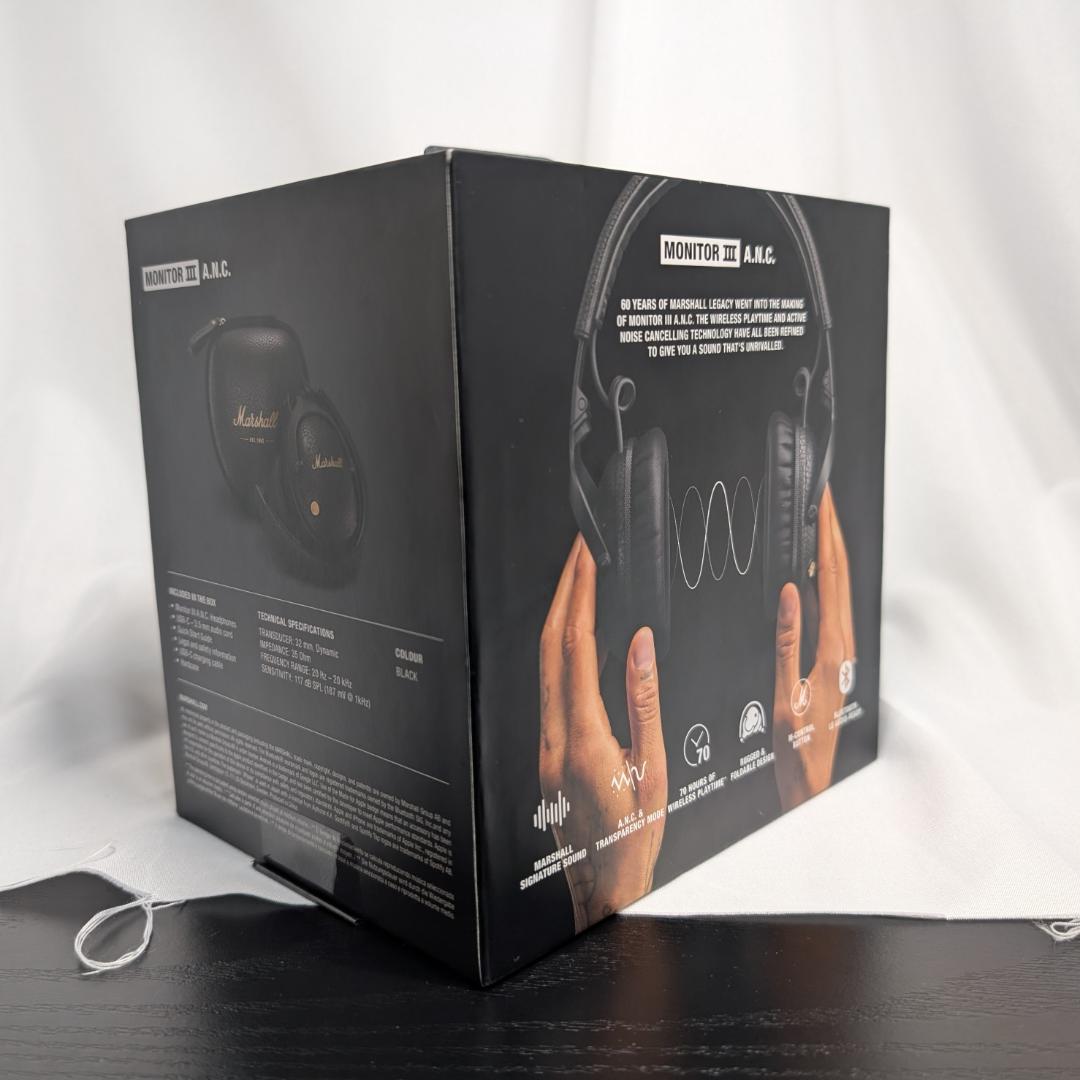 ヘッドホン Marshall MONITOR III A.N.C.