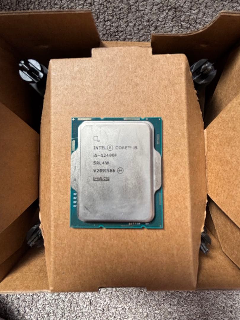 Intel Core i5-12400 + CPUクーラーセット