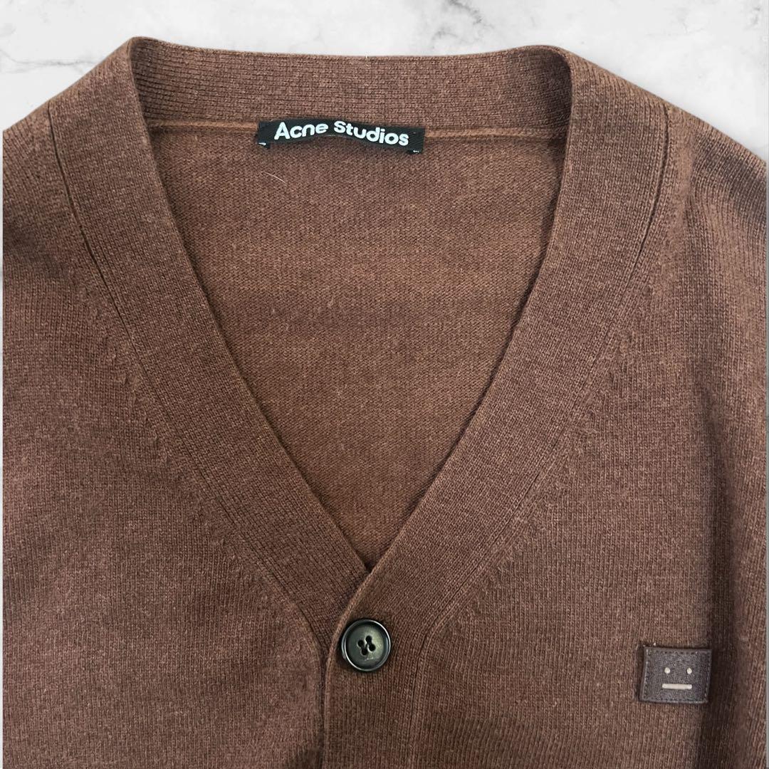 美品 Acne Studios ウールカーディガン ブラウン 最終価格