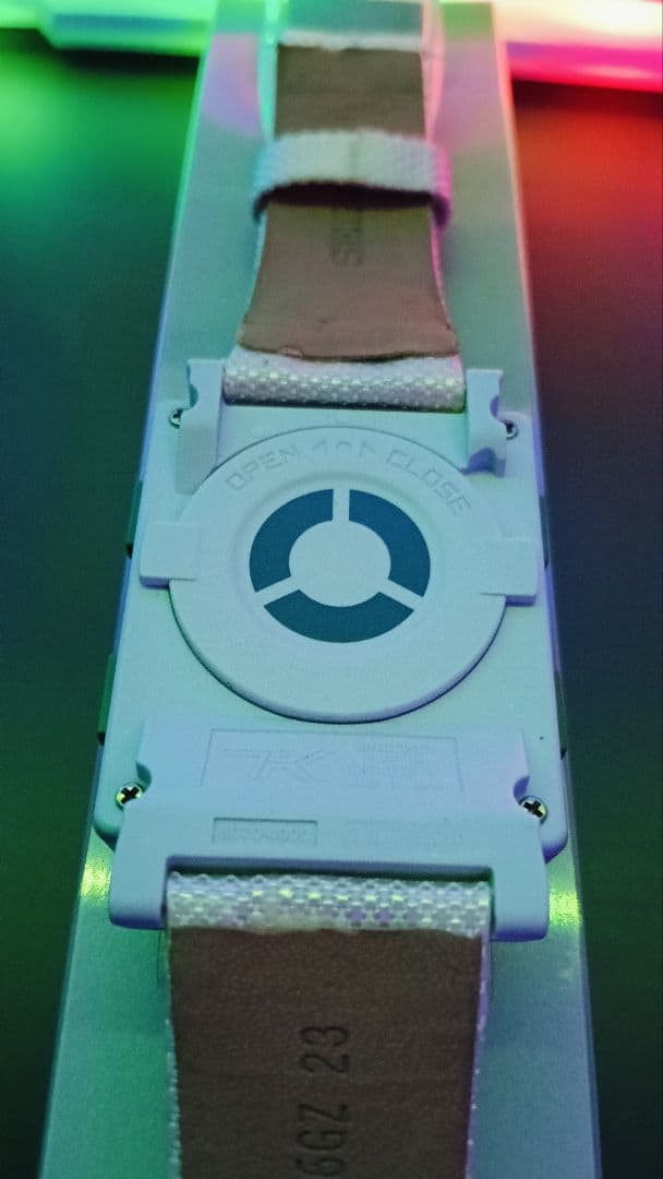 セイコー フリークエンシー腕時計 ホワイトクリアglobeグローブ小室哲哉