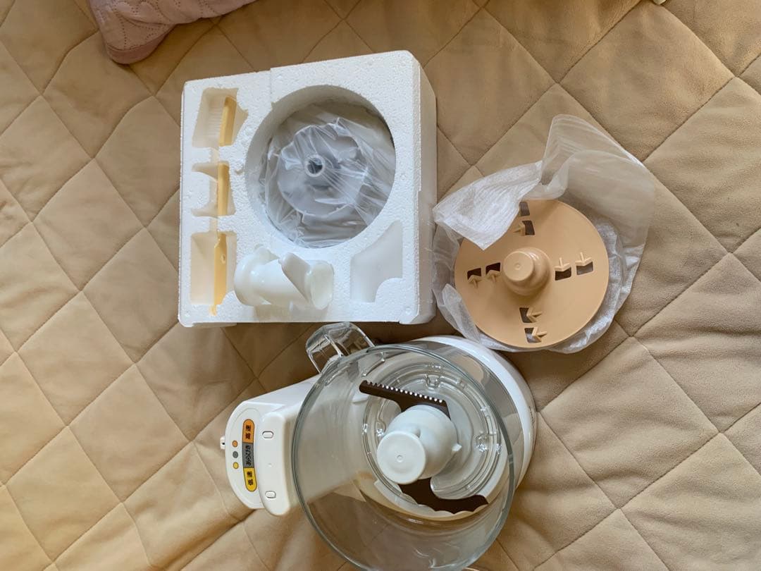 新品Panasonic MK -k61Wフードプロセッサーホワイト