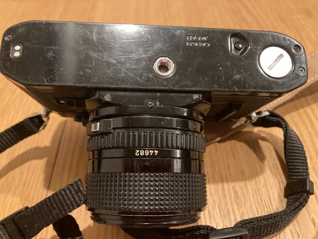 Canon AE-1 フィルム一眼レフカメラ+レンズ 50mm+レンズ 24mm