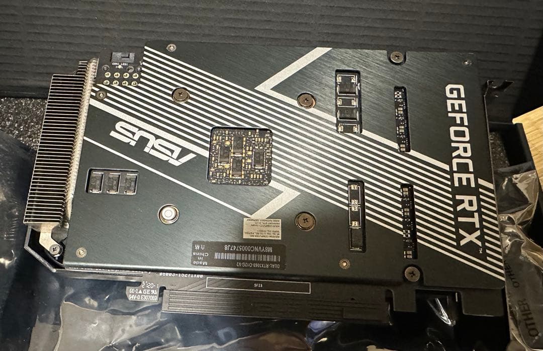 【GPU】ASUS Dual GeForce RTX 3060 OC【グラボ】