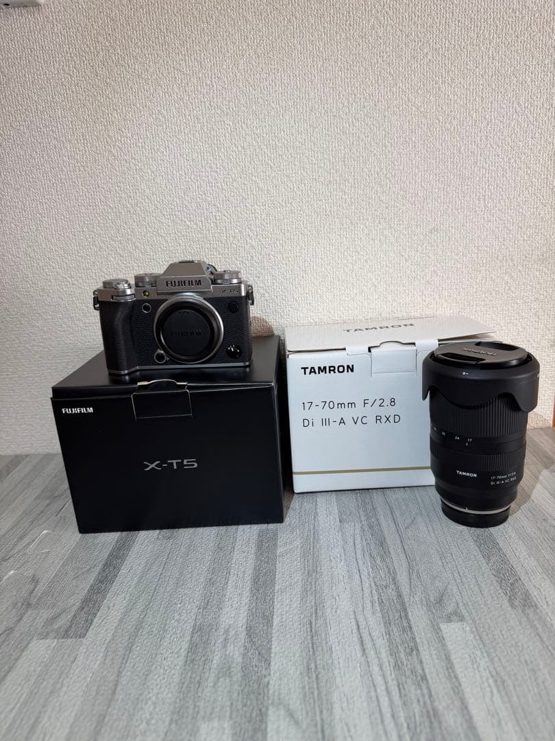 デジタルカメラ Fujifilm X-T5 + Tamron 17-70mm F/2.8