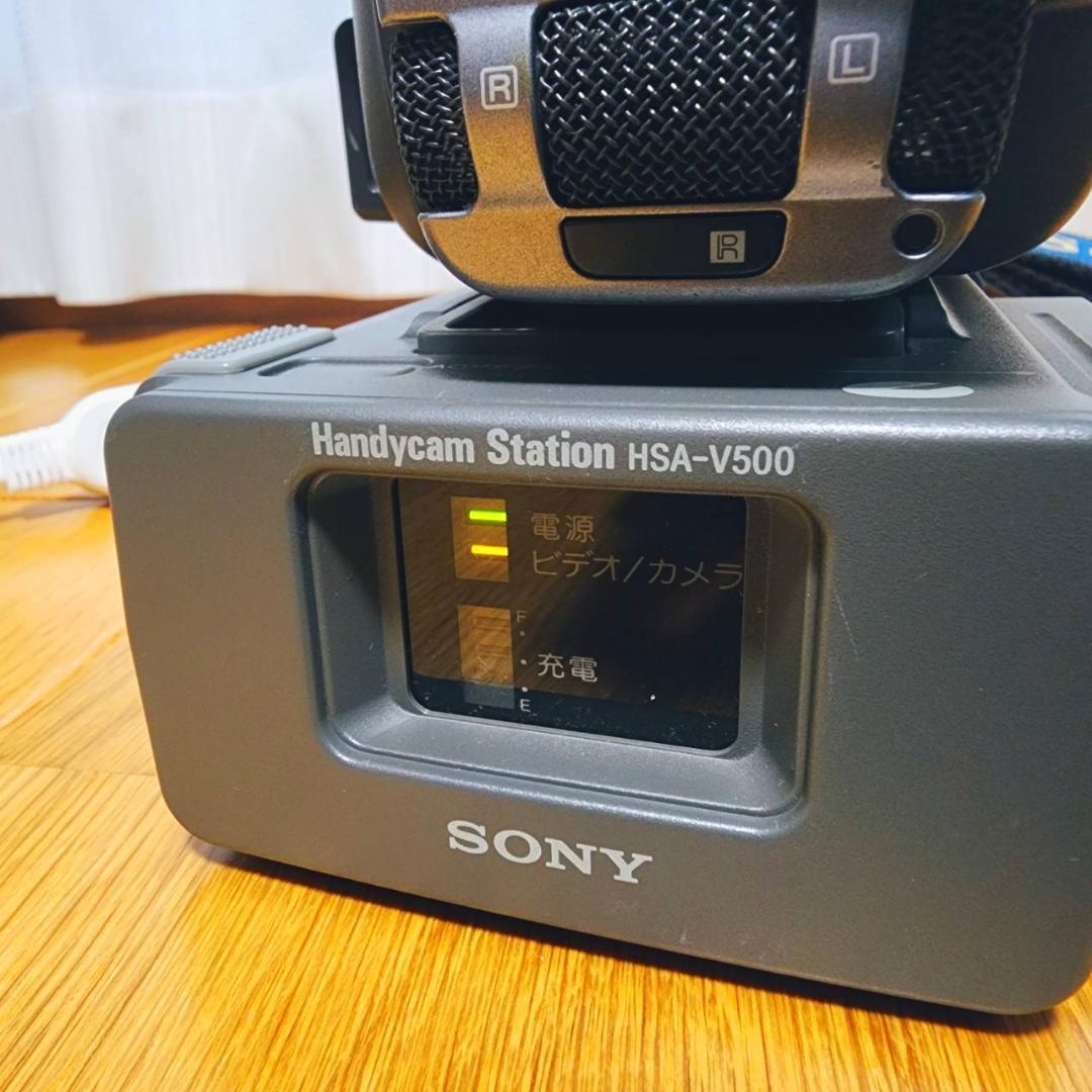 【動作確認済】SONY 高画質 Hi8 ビデオカメラ CCD-TR3000 一式