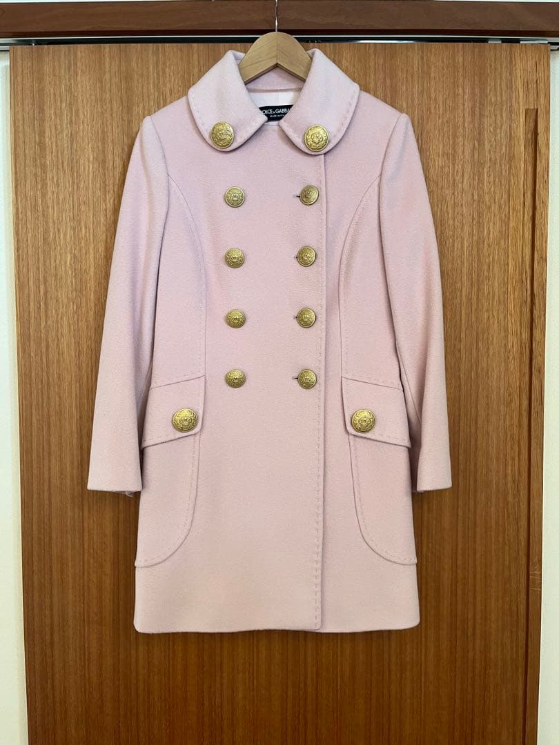 ドルチェアンドガッバーナ　コート　ピンク