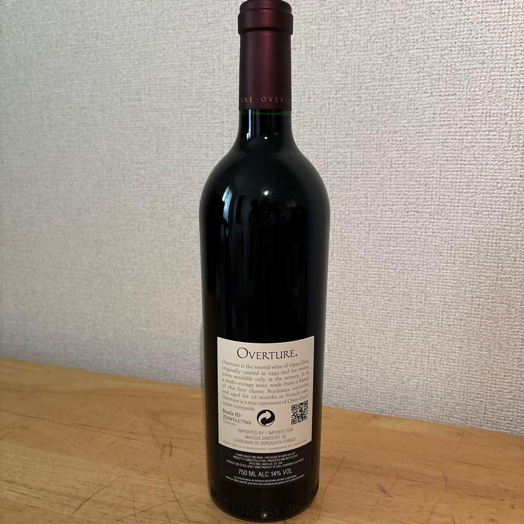 Overture 赤ワイン 750 ML 14%