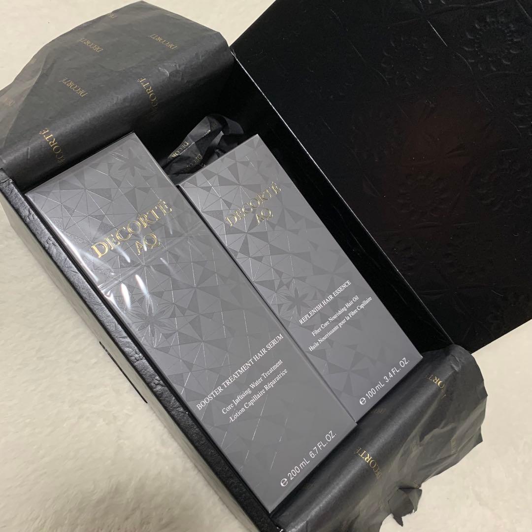 デコルテ ブースティングトリートメントヘアセラム&リプレニッシュヘアエッセンス
