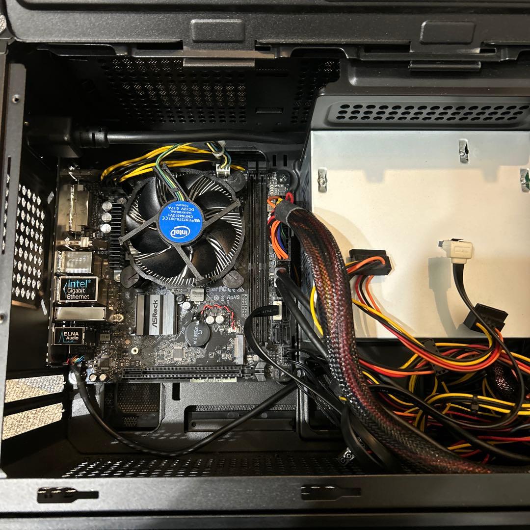 i5 8500+H310M-itx+G-GEAR miniケース+電源セット