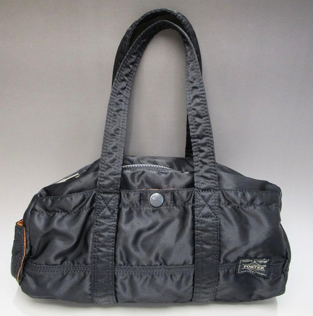 PORTER　タンカー　ミニボストンバッグ（S）　黒　吉田カバン　日本製　美品