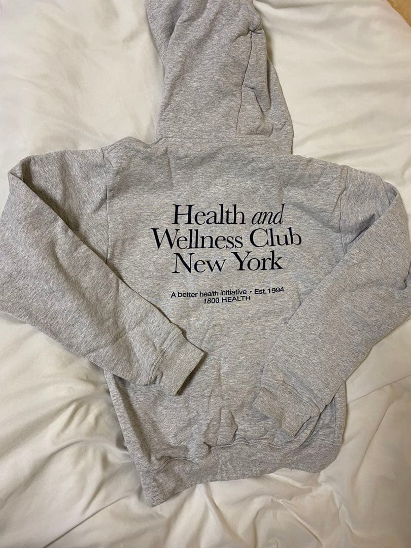 あ　Sporty and Rich - パーカー グレー