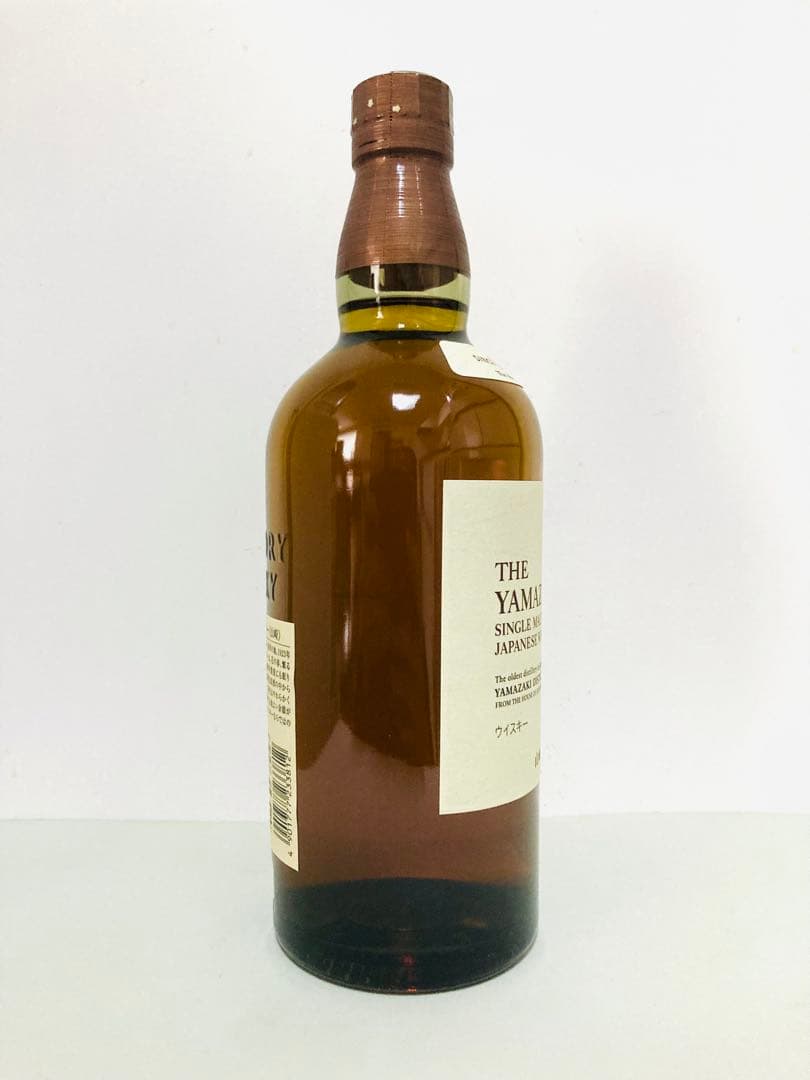 【新品未開封】サントリー シングルモルトウイスキー 『山崎』700ml 化粧箱付